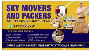 Packers & Movers / House Shifting /Loading unloading /Goods Transport