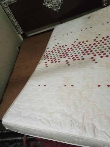 Used double bed with matris 3