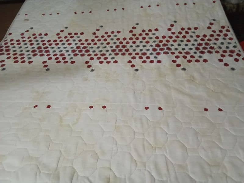 Used double bed with matris 4