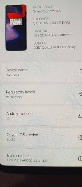 OnePlus 6 1
