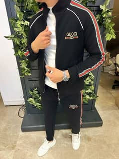 Article Name      A&S Gucci Stripe Style 2-Pcs Tracksuit.