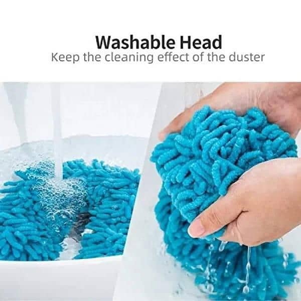 Material: Plastic
• Duster For Cleaning
Innovative 360 Degree 3