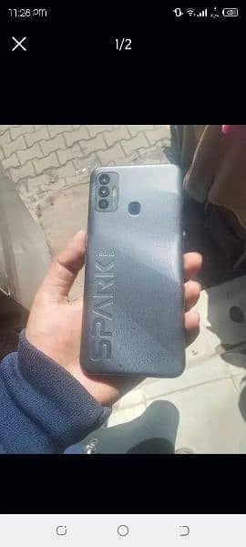 am selling Tecno spark 7 4 64 gb all ok just touch little bit break 0