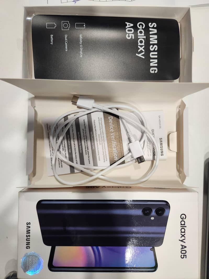 SAMSUNG GALAXY A05 BRAND NEW -4GB/128GB, JUST 8 DAYS USED 6