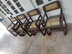 shisham wood 4  chairs