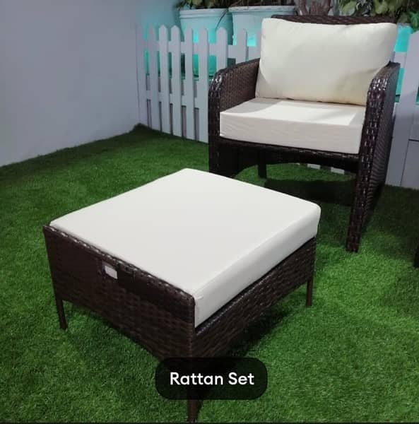 Rattan Round Chair/Outdoor Dining/Cafe Furniture 7