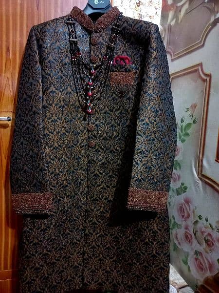 Branded Sherwani (Bin Tayyab) (Embroidery work) 14