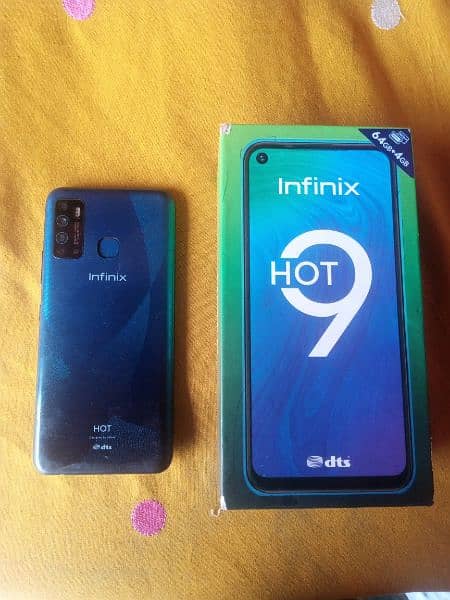 Infinix hot9.4/64 box sat ha panel change ha Whatsapp o3o74937491 5