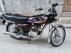 Honda cg125 2017 model Rawalpindi number