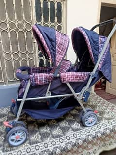 Double Seater Pram for sale