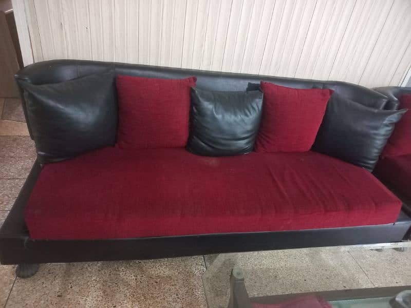 sofa set for urgent sale 1