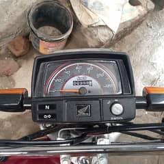 Honda cd70 red colour only 10 day use registration all panjab