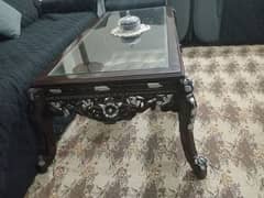 WOODEN CENTRE TABLE FOR SALE. / in only 15 thousand