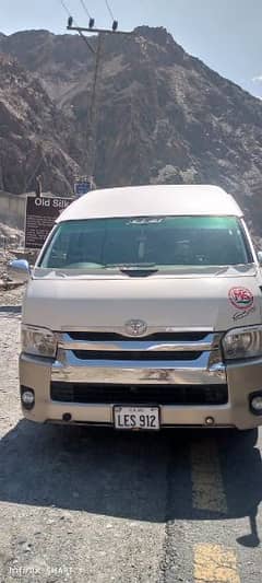 Hiace available for rent. Grand cabin on rent. Coaster on rent . hiroof