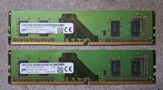 Micron 8GB (4GB x 2) DDR4 2400 MHz RAM