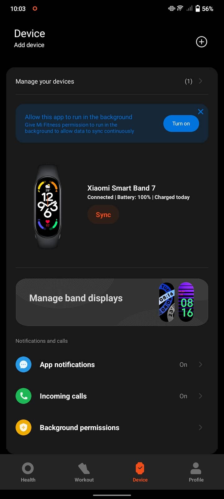 Xiaomi Smart Watch (band) 7 4