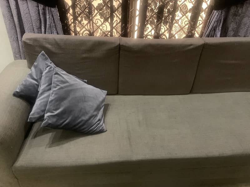 6 seater L shaped sofa 8