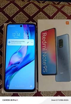 REDMI NOTE 9S FULL BOX WITH EXCELLENT CONDITION