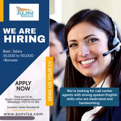 Call Center Agent Required for Night Shift