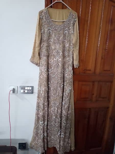 full length maxi with duppata med to large size 1