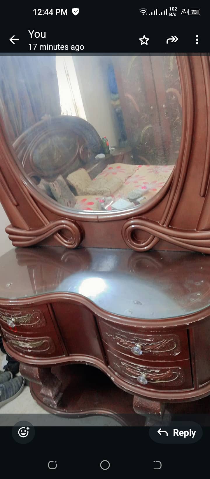 Wood dressing table 1