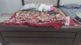 wooden Bed 6 month used