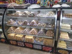 bakery items counter