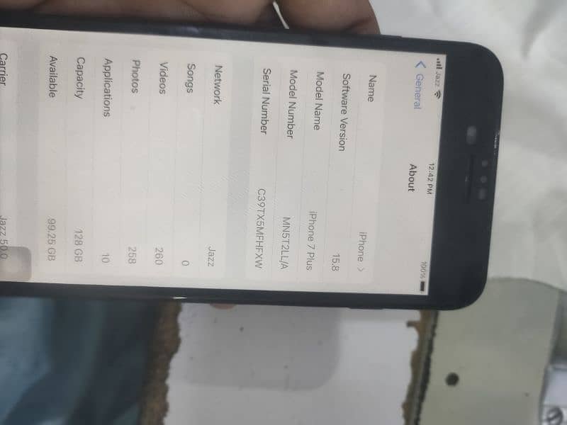 Iphone 7plus 128gb non pta 1