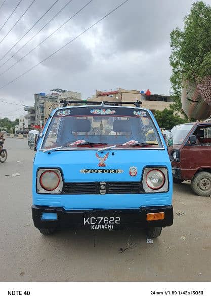 Suzuki pickup carry 2 stock model 1981 urgent sale 1