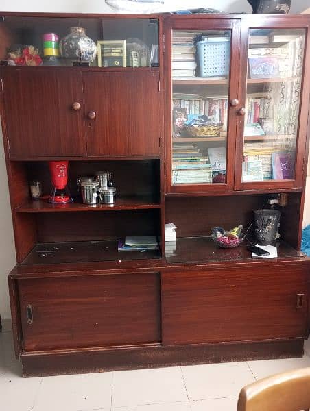 book shelf with drawers 1