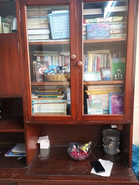 book shelf with drawers 2