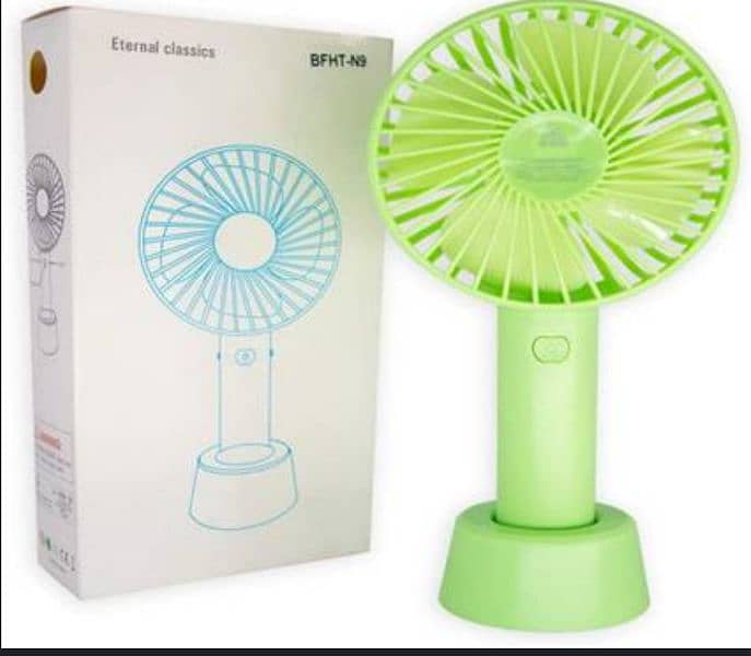 imported portable charging fan 2