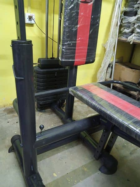 Exercise (Home gym bench) multiple exercises 2