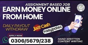 Online Part time/full time/home job/Assignments/Typing/Data entry/Ads