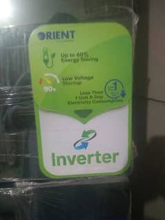 Orient refrigerator inverter brand new glass door 0