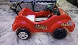 Red kids car