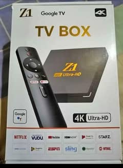 new z1 Android box 4/64 with original remote voice command