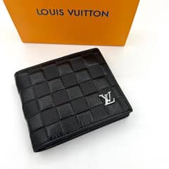 Branded lather wallet