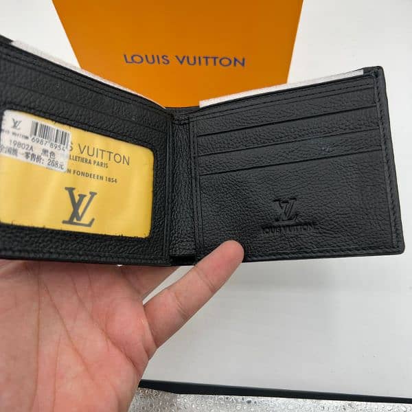 Branded lather wallet 1