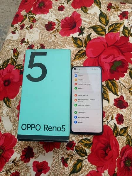 Oppo reno 5 8gb 128gb only exchange display finger wale se good phone 7