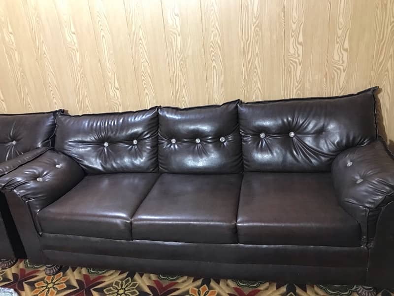 leather sofa siraf3  4  button  otray ha Baki all ok ha 1