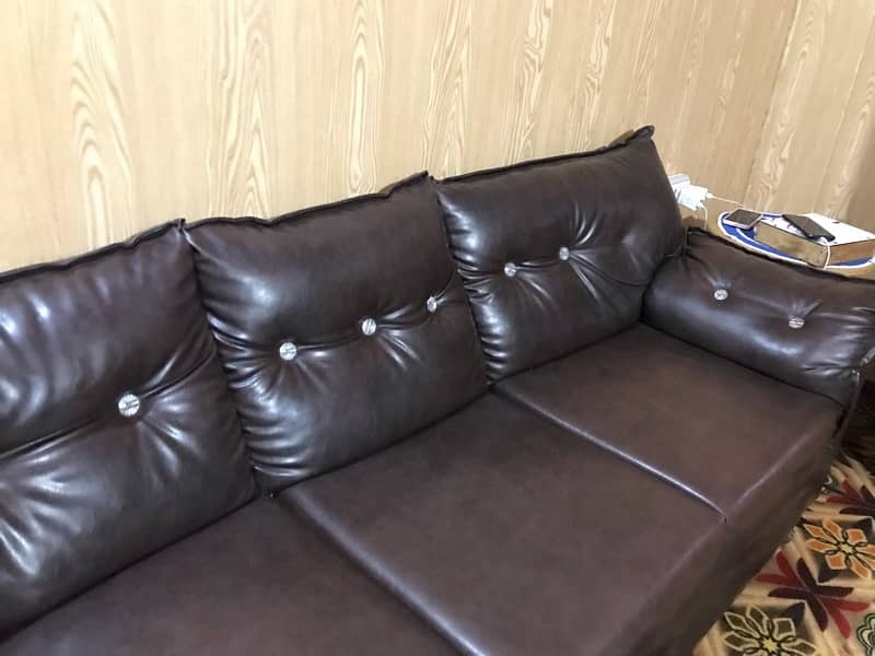 leather sofa siraf3  4  button  otray ha Baki all ok ha 5