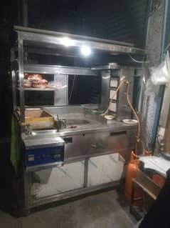 shawarma counter