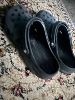 slightly used original crocs