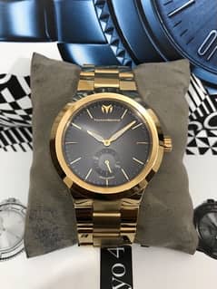 TechnoMarine-GOLD-SWISS MADE-NEW WATCH-RADO-OMEGA-ROLEX-TAG-TISSOT