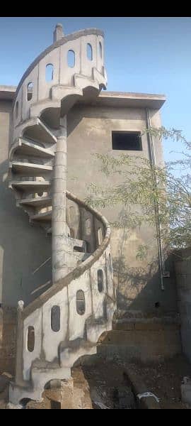 Concrete spiral staircase 2