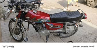 honda 125 applied for condition good