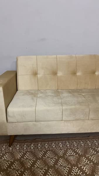 sofa bed fawn color 1