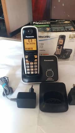 Panasonic 3711 with box Cordless Phone Free delivery