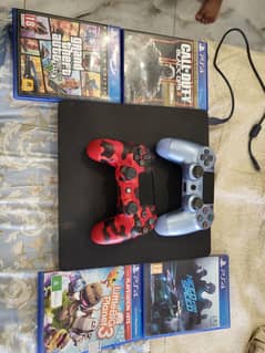 Home use PS4 with games and controller